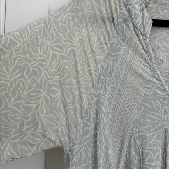 Natalie Martin Fiore Maxi Dress with yellow buttons - Picture 7 of 8